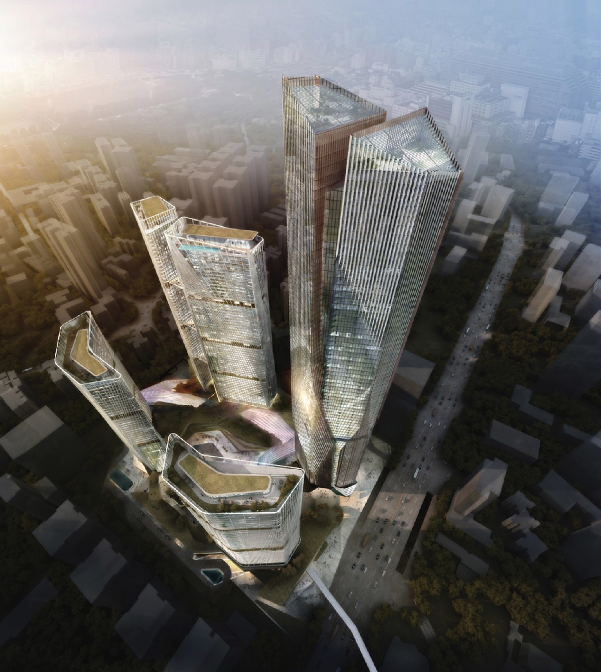 10 Design - Chongqing Retail & Office Complex